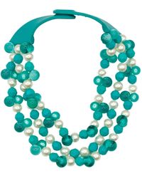 Fairchild Baldwin - Gisella Aqua Necklace - Lyst