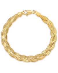 Glamrocks Jewelry - Twist Herringbone Bracelet - Lyst