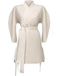 Sanctumum - Gia Kimono Wrap Mini Dress - Lyst