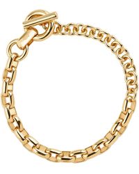 Ballinger Jewellery - Belcher T-Bar Chunky Chain Bracelet - Lyst