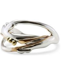 Isla Silver - Around The Riverbend Sterling Ring With Details - Lyst