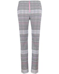 blonde gone rogue Sustainable Revivify Trousers In Checker - Grey