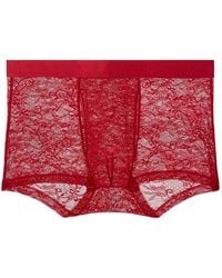 Journelle - Sapna Boxer Brief Claret - Lyst