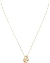 SALLY SKOUFIS - Pure Droplet Necklace With Rutile - Lyst