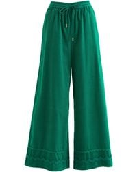 Louche - River Babycord Ric Rac Trim Wide Leg Trouser - Lyst