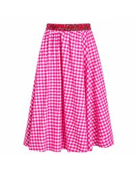 IZABELA MANDOIU - Midi Skirt Crafted - Lyst