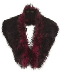 Jennafer Grace - Raspberry Rush Faux Fur Collar - Lyst