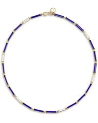 C|Nd|N by Candan Balto - Megaron & Enamel Necklace - Lyst
