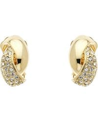 Emma Holland Jewellery - Crystal Twist Clip On Earrings - Lyst