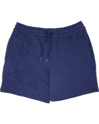 lords of harlech - Silus Embossed Interlock Shorts - Lyst