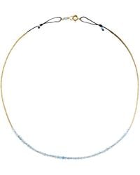 Corina Mardari Jewelry - Aquamarine-Filled Adjustable Necklace - Lyst