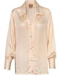 Carolina Benoit - Neutrals Vegan Silk Waiting Top - Lyst