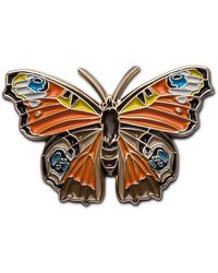 Make Heads Turn - Enamel Pin Butterfly - Lyst