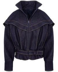 concept A trois - Dark Jeans Jacket- Special Capsule "Self.Readytowear" - Lyst