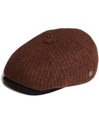 Dasmarca Hats - Aaron Harris Tweed Wool Cap With Earflaps - Lyst