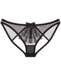 Journelle - Odette Ouvert Noir - Lyst