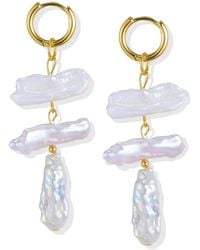 Lait & Lune - Toccata Pearl Earrings - Lyst