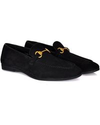 DAVID WEJ - Lorenzo Suede Loafers - Lyst