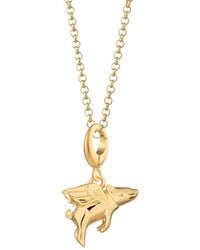 Lily Charmed - Plated Flying Pig Charm Necklace - Lyst