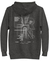 Anchor and Crew - Heather Gustatory Berlin Coffee Scene Cotton Blend Embroidered Hoodie - Lyst