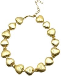 Achala Handcrafted - Puffy Heart Necklace - Lyst