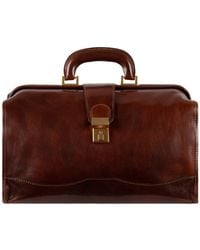 Time Resistance - Small Leather Doctor Bag For - Lyst