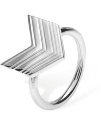 Lucy Quartermaine - Art Deco Arrow Ring - Lyst