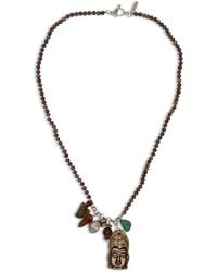 Jaredjamin - Buddha Meanderings Beaded Necklace - Lyst