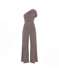 Atom Label - Rhodium Jumpsuit - Lyst