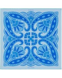 Otway & Orford - 'Kaleidoscope' Paisley Silk Pocket Square - Lyst