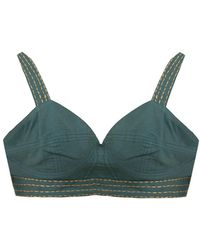 Tega Collective - Samudram Coral Bralette - Lyst