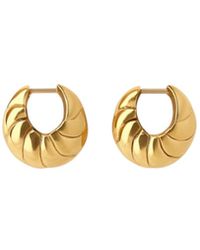 Gutta Design - Bombé Earring Plated - Lyst