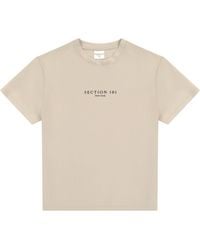 SECTION 101 - Neutrals Madison Tee- Tan - Lyst