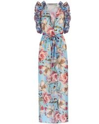 Nur Karaata - Joali Blu Pareo Dress - Lyst