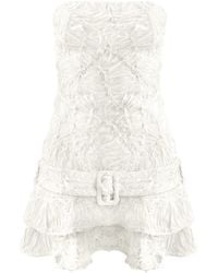 OW Collection - Cassidy Lace Mini Dress - Lyst