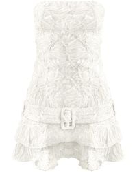 OW Collection - Cassidy Lace Mini Dress - Lyst