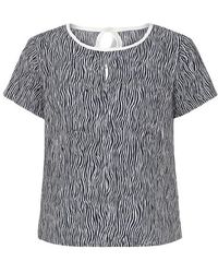 Conquista - Print Sleeveless Top - Lyst