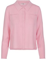 tirillm - Nadine Cardigan With Collar And Pockets - Lyst
