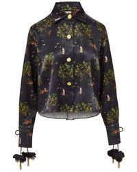 Ashaki - Shanti Tiger Long Sleeve Shirt - Lyst