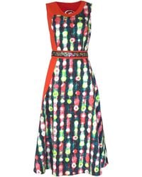 Lalipop Design - Broderie Anglaise Love Cotton Midi Dress - Lyst