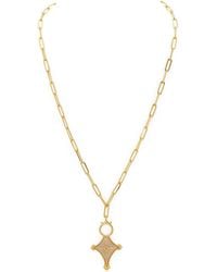 Dhwani Bansal - Cruz Necklace With Mother Of Pearl - Lyst