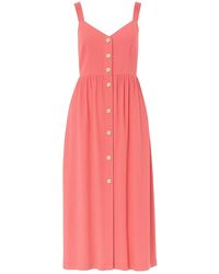 Louche - Clover Linen Mix Midi Sundress - Lyst