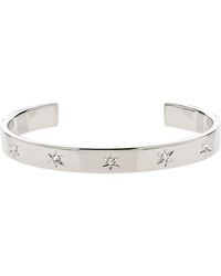Emma Holland Jewellery - Platinum & Crystal Star Cuff - Lyst