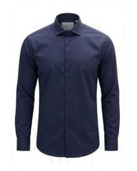 Ron Tomson - Non-Iron Pure Cotton Spread Collar Dress Shirt - Lyst