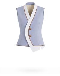 Lumina Eligma - Supplant Side Collar Vest - Lyst