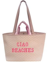 Lilly Loves - Ciao Beaches Neon Embroidered Bag - Lyst