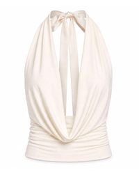 Alia Studio - Neutrals Frisson Top - Lyst