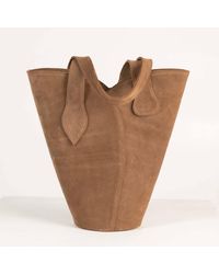 Tarea Studio - Oh Lala Tote Suede Leather Bag - Lyst