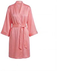 Vimissia - Bubble Silk Short Robe - Lyst
