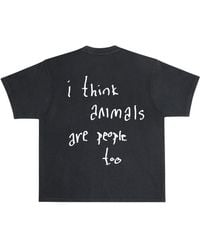 Dont Eat the Homies - I Think Animals Are People Too Tee - Lyst